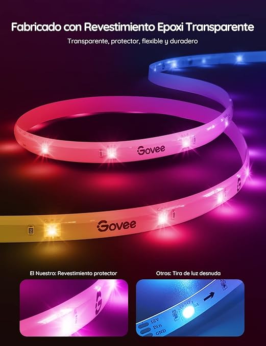 Govee M1 Tira LED RGBICW 60 LEDs/m WiFi/Bluetooth 5m